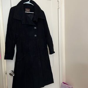 Cole Haan black pea coat size: 8